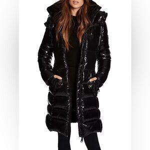 SAM. | ‘Savannah’ Long Black Puffer Coat | Medium